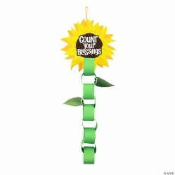 Promo β¨ Sunflower Blessings Paper Chain Craft Kit - Makes 12 π