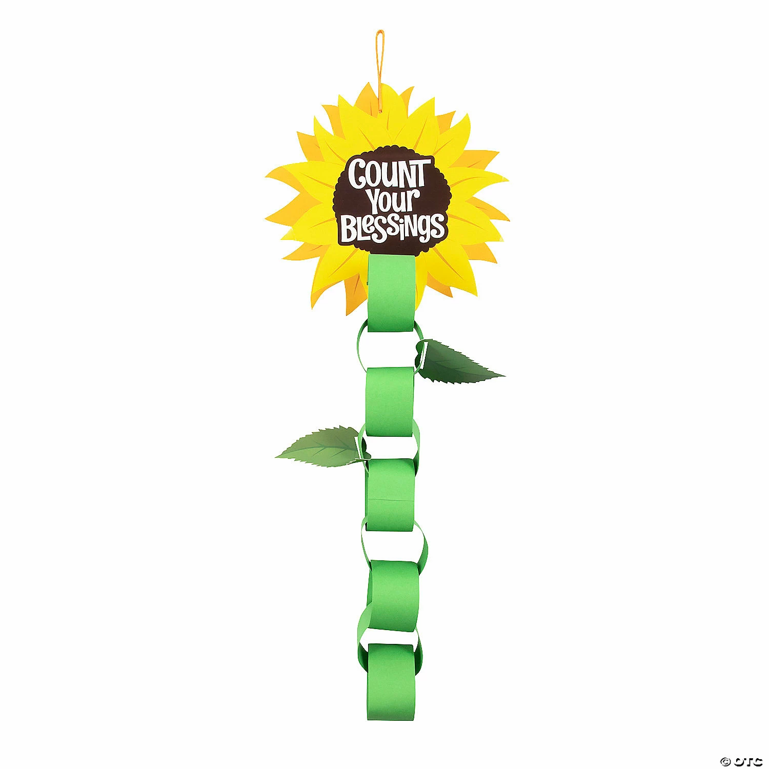 Promo β¨ Sunflower Blessings Paper Chain Craft Kit - Makes 12 π