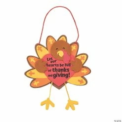 Cheap π Thanks & Giving Turkey Craft Kit - Makes 12 π