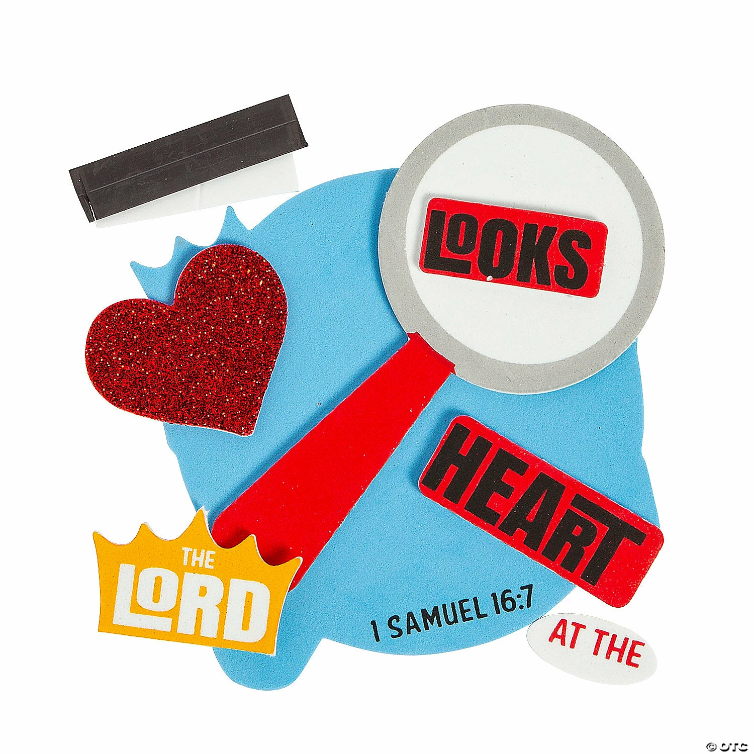 Top 10 π The Lord Looks at the Heart Magnet Craft Kit - Makes 12 π - Image 2