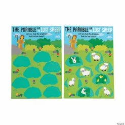 Flash Sale ⌛ The Parable of the Lost Sheep Scratch ’N Reveal Activities - 12 Pc. 😉