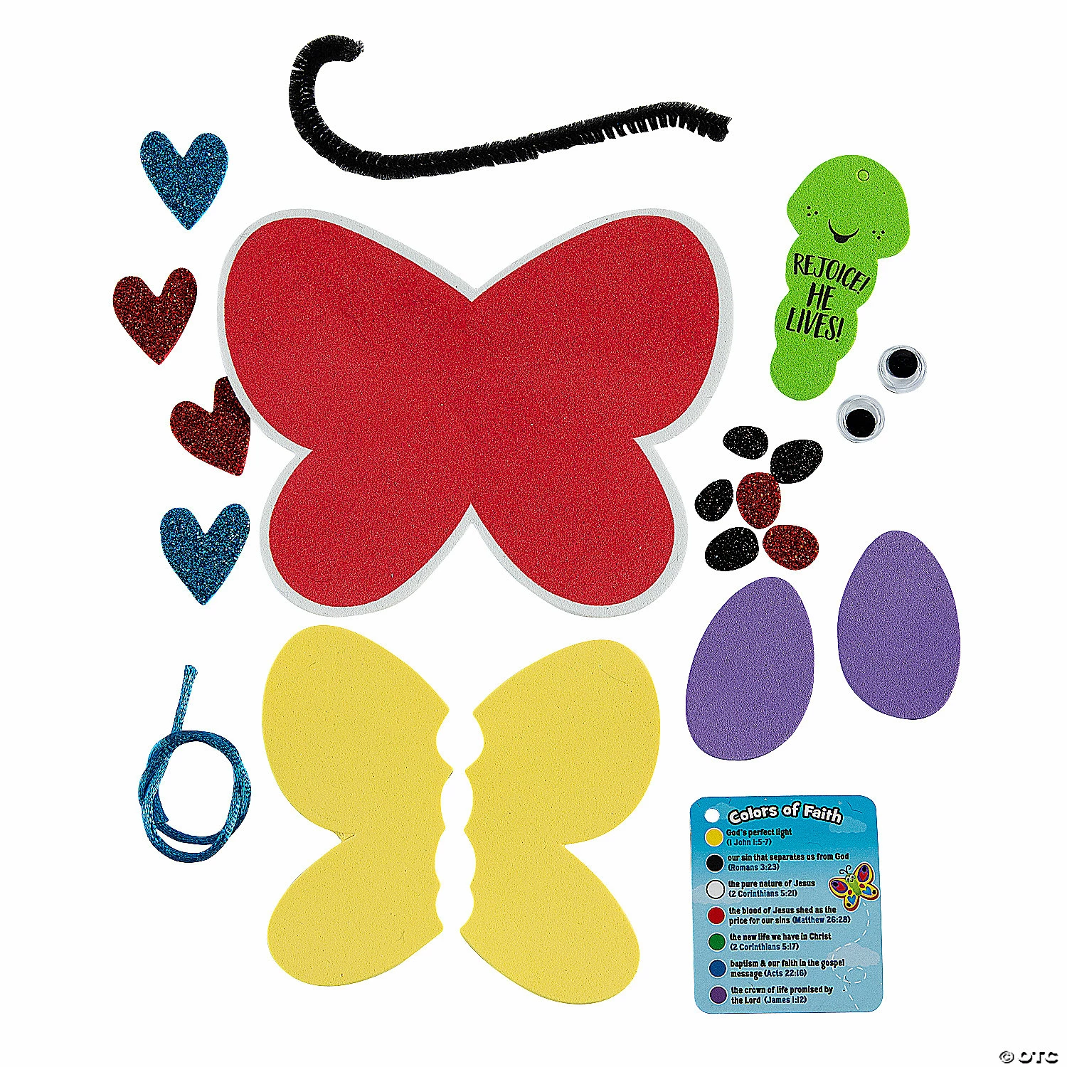 Best deal π The Salvation Story Butterfly Bible Craft Kit - Makes 12 𧨠- Image 3