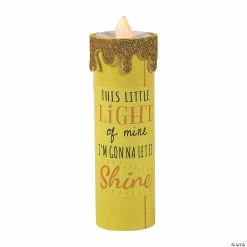 Cheap 🛒 This Little Light of Mine Craft Roll Tea Light Craft Kit - Makes 12 🎉