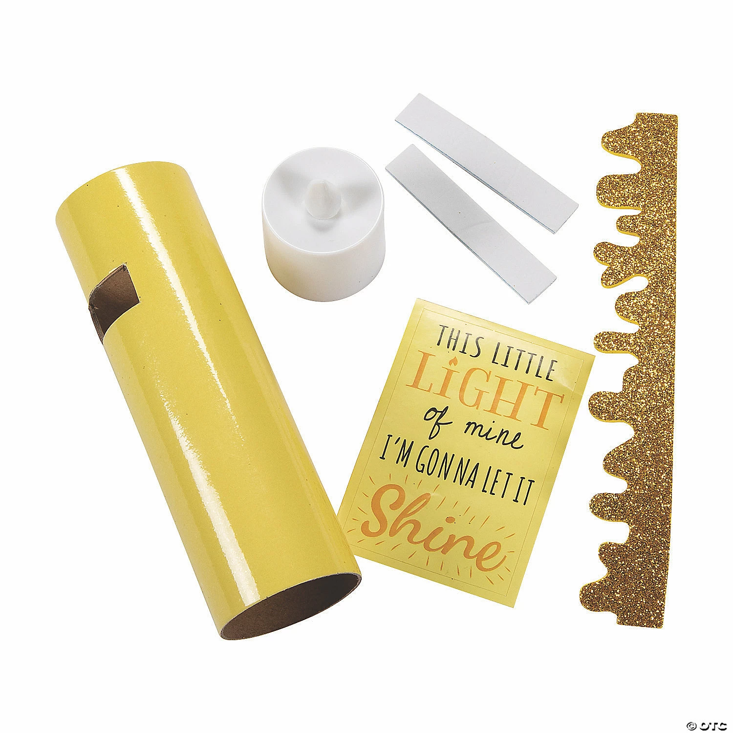 Cheap π This Little Light of Mine Craft Roll Tea Light Craft Kit - Makes 12 π - Image 2