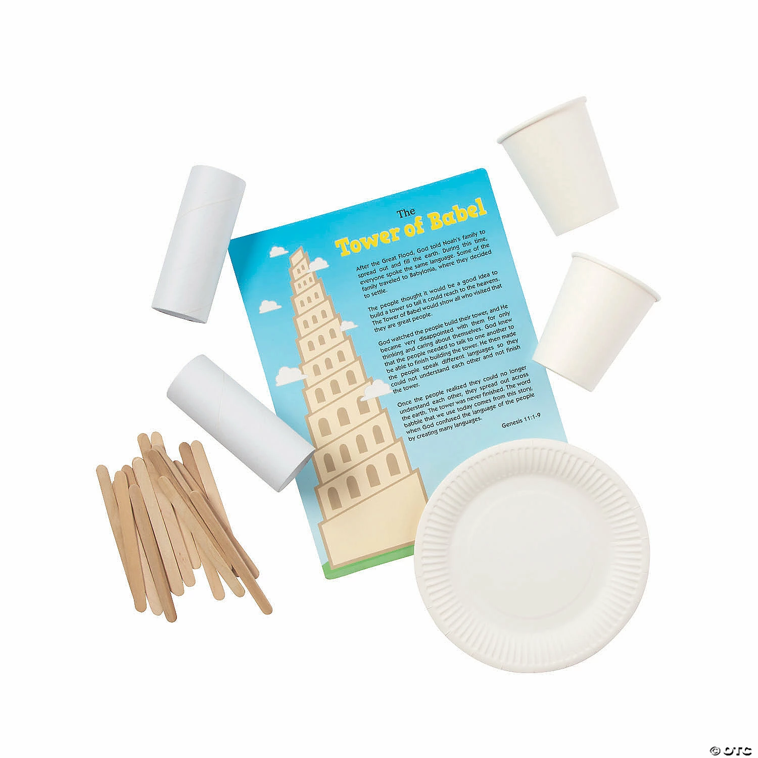 Best deal β Tower of Babel Craft Kit - 12 Pc. π - Image 2