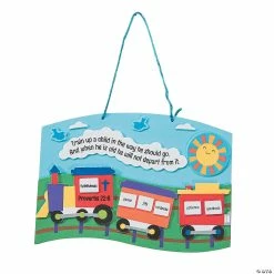 Brand new 🔥 Train Up a Child Sign Craft Kit- Makes 12 🥰