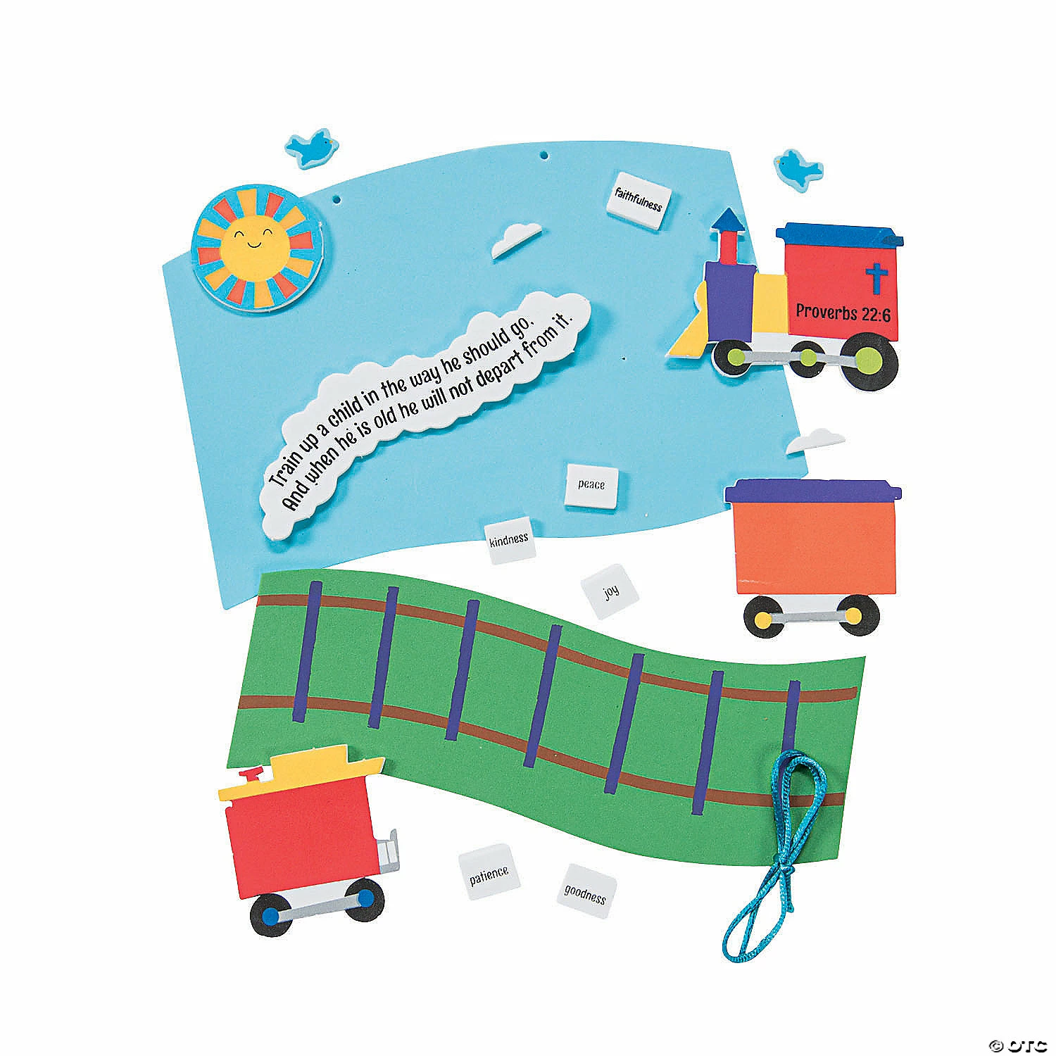 Brand new π₯ Train Up a Child Sign Craft Kit- Makes 12 π₯° - Image 2