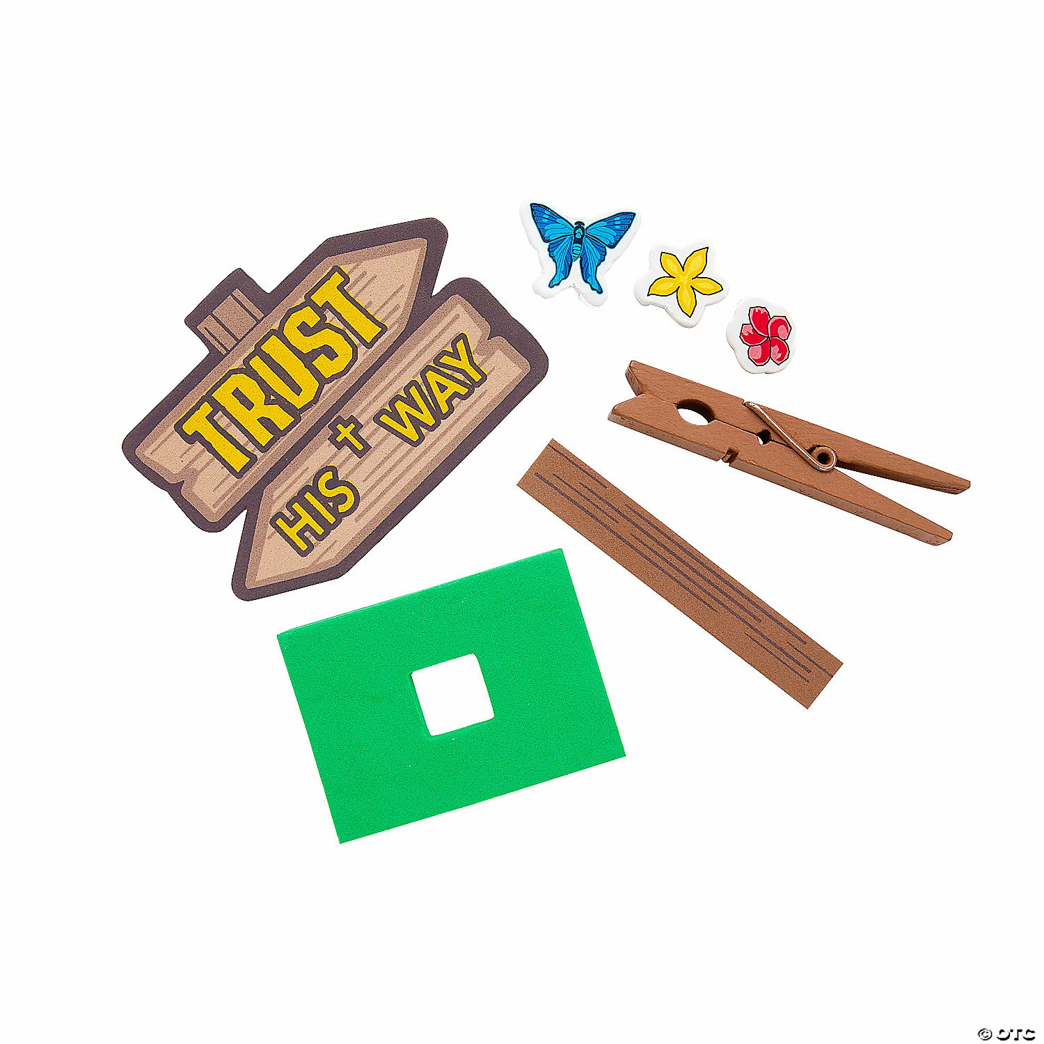 Flash Sale βοΈ Treasure Hunt VBS Clothespin Craft Kit - Makes 12 β€οΈ - Image 2