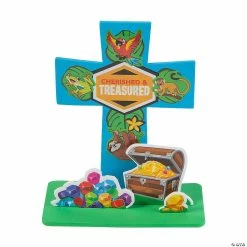 Wholesale β¨ Treasure Hunt VBS Stand-Up Cross Craft Kit - Makes 12 π₯°