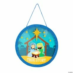 Deals π True Story Nativity Sign Craft Kit - Makes 12 βοΈ