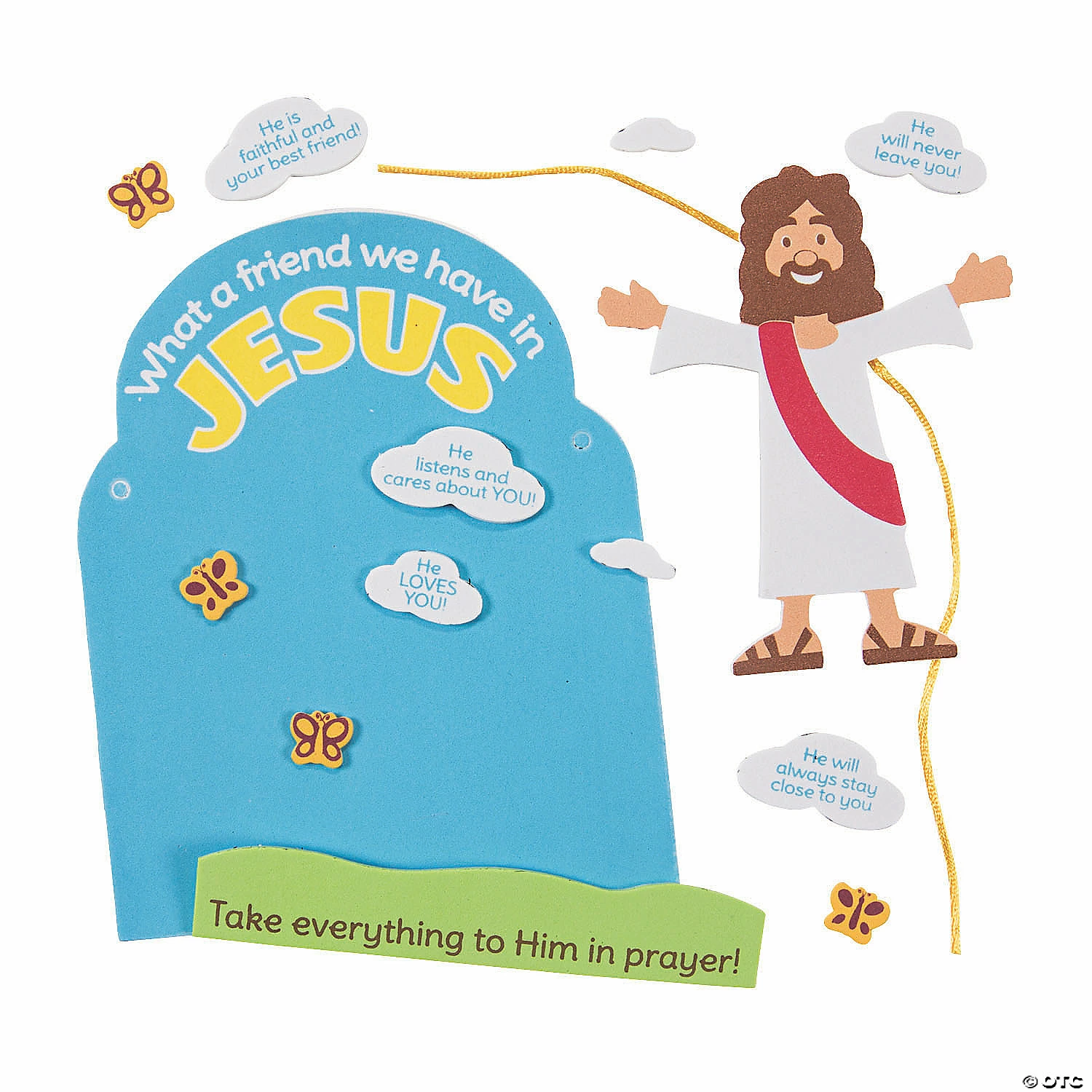 Outlet π€© What a Friend We Have In Jesus Craft Kit - Makes 12 π - Image 2
