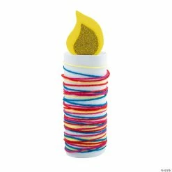 Coupon π Yarn-Wrapped Candle Craft Kit - Makes 9 β¨