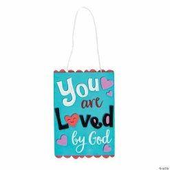 Budget π₯° You Are Loved By God Sign Craft Kit- Makes 12 π§¨
